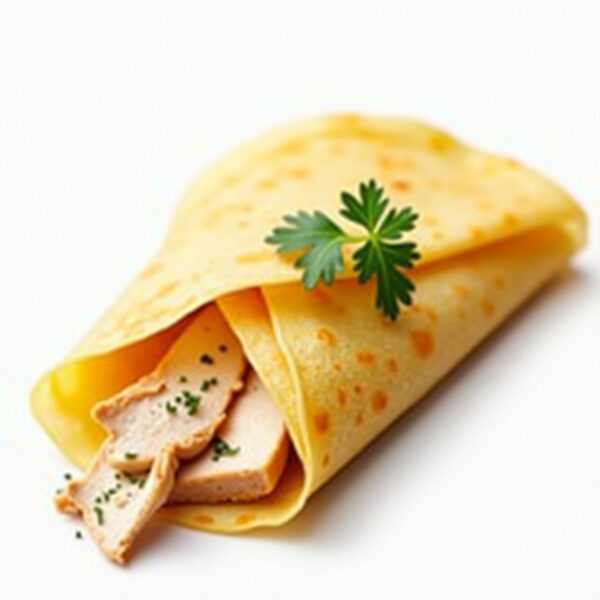 CRÊPE POULET BOUCANÉ